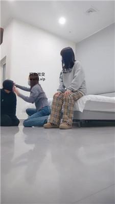 女生也能很暴力双S-袜子塞嘴重度踢踹暴揍上 JS241104-19