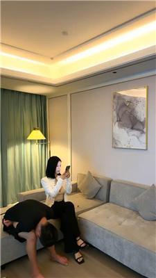 黛樱运动女神老爹鞋暴力踢踹双视角版 JS241117-13