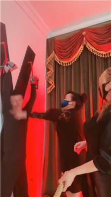 依依东望双S-重度鞭打/刑架捆绑鞭打/胶带封嘴 JS241117-6