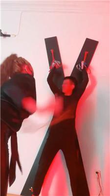 依依东望双S-重度鞭打/刑架捆绑鞭打/胶带封嘴 JS241117-6