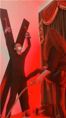 依依东望双S-重度鞭打/刑架捆绑鞭打/胶带封嘴 JS241117-6