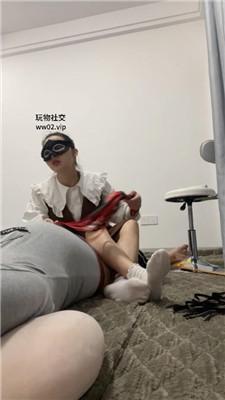 姗姗长裙学生主-白袜踩虐/鞭打sp JS241117-3