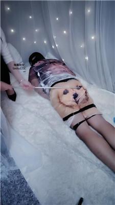 柠檬保鲜膜全包-藤条鞭子虐打-踩踏 JS241115-33