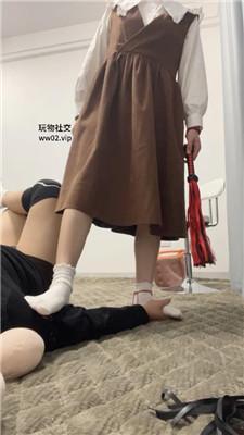 姗姗白袜踩踏/鞭打sp JS241116-3