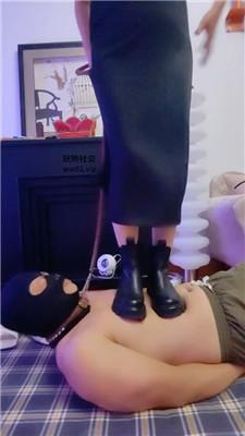 魔鬼天使平底拖鞋全体重踩踏/掐乳 bf46082