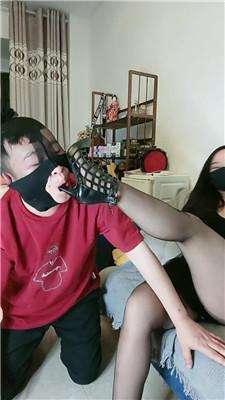 昆明金蛰短靴高跟踩踏/鞭打/舔脏鞋 JS241021-7