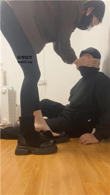 KKsama靴子捂了一天的棉袜玩奴 JS241115-16