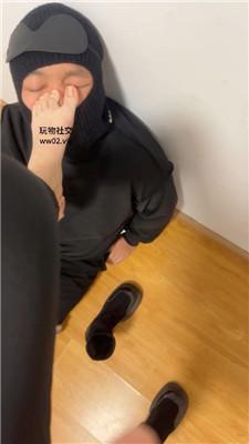 KKsama靴子捂了一天的棉袜玩奴 JS241115-16