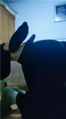 SX9583母畜-原味黑船袜玩虐 JS241115-19