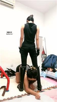 北京心竹母畜-贝壳头踩踏/骑马转胯/脚喂食 bf47049