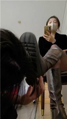 爱可长筒皮靴/高跟鞋-调又犯贱小母狗 bf46076