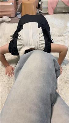 【爱秀套图】【沐沐大大】牛仔裤女神S涂鸦羞辱JS241120-30