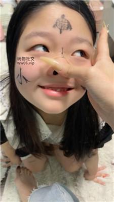 沐沐大大牛仔裤女神S涂鸦羞辱 JS241120-30