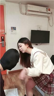 【爱秀套图】【梨柚冰】JK洛丽塔S-皮鞋白袜踩虐/喂口水/spbf47247