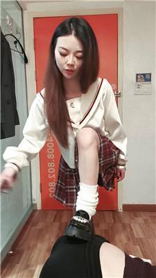 梨柚冰JK洛丽塔S-皮鞋白袜踩虐/喂口水/sp bf47247