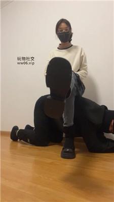 可雅靴子踩踏/掐乳/骑马骑脖转胯 JS241121-14