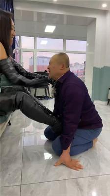 冷御的冷S高跟长靴踩/狂抽耳光/舔地板脏水 JS241120-24