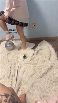 小凤梨母畜-捆绑袜子塞嘴/涂鸦羞辱 JS241119-33