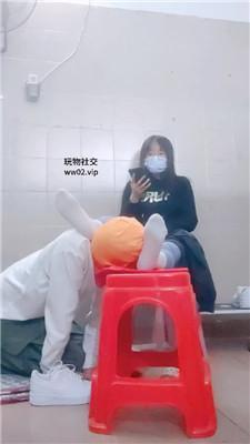 奇了怪了鞭打/原味白袜踩虐 JS241120-7