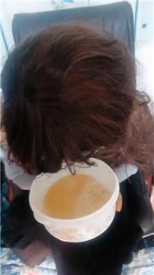 【爱秀套图】【伪娘和人妻】母畜-赏赐圣水/原味丝袜美腿舔JS241119-34