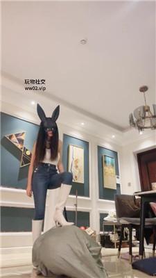 Joy兔女郎-高跟长靴踩踏踢踹/重度鞭打 bf47212