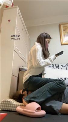 安安sama吮吸脚趾/伺候沐足/拖鞋高跟踩 bf47185