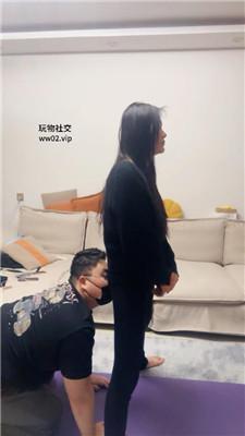 埋汰健身后原味玉足玩家奴 bf47203