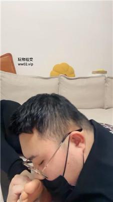 埋汰健身后原味玉足玩家奴 bf47203