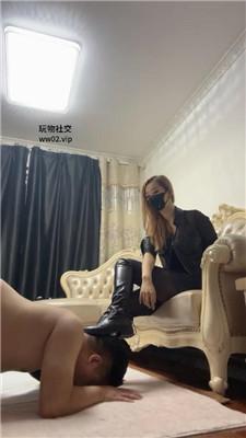 【爱秀套图】【尤野】揪耳朵/长靴踩虐/袜子塞嘴/骑马JS241118-32