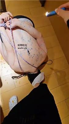 上头姐妹团五花大绑拖鞋白棉袜踩虐 JS241118-28