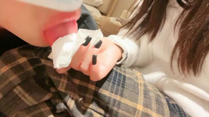 小痴sama粉色帆布鞋挑逗抖M弟弟 JS241118-39