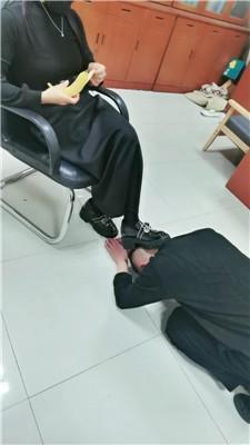 璃茉老师白领S-办公室皮鞋黑袜虐下属下 JS241118-8