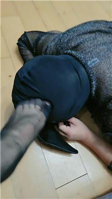 伊潼长靴踩虐/重度鞭打/胶带捆绑/内裤塞嘴 JS241118-21