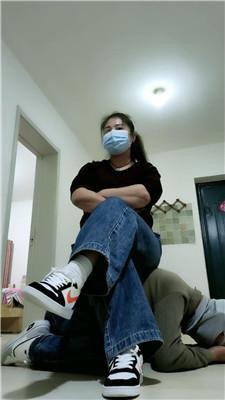 青竹鞋+手连环耳光抽懵 JS241118-34