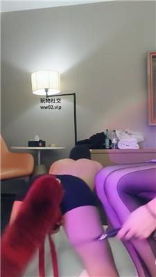 米小糖狗尾巴发骚/鞭打/黑丝高跟踩 JS241118-36