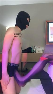 米小糖狗尾巴发骚/鞭打/黑丝高跟踩 JS241118-36