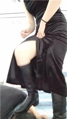 婉婷殿下御姐S-长靴踢踹/连环耳光抽蒙/鞭打双视角版 JS241118-29
