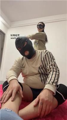 姗姗腿绞/鞭打sp/高跟网袜踩 JS241118-14