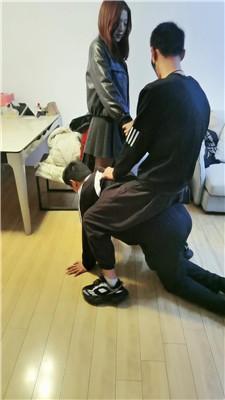 苏苏高贵情侣主-舔脏鞋鞭打/浓痰/混合圣水双视角版 JS241122-45