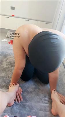 恩恩裸足玩虐小奶狗/舔圣水 JS241122-47