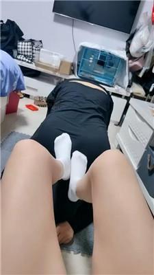 小羊咩咩运动后原味鞋袜让狗舔 JS241122-35