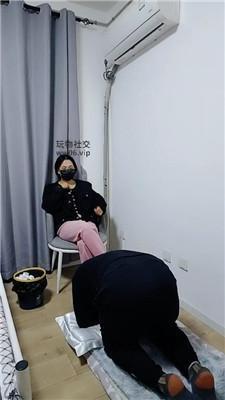 【爱秀套图】【上海汤圆】舔脏鞋白袜/sp鞭打JS241123-5