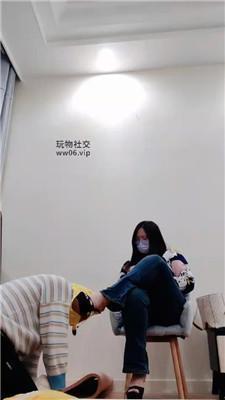 拽拽恨天高碾压踩狗爪/脏鞋臭袜气味辱 JS241126-14