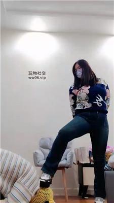 拽拽恨天高碾压踩狗爪/脏鞋臭袜气味辱 JS241126-14