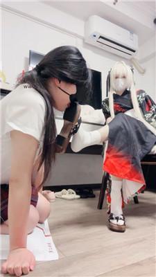 【爱秀套图】【奶味小仙女】和服大小姐玩弄JK女同学bf47402