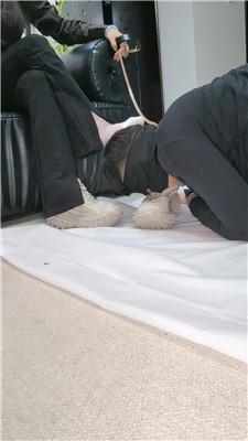 芭比双S-骑马脏鞋踩踏/清理脏鞋底棉袜双视角版 JS241125-9