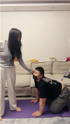 埋汰骑马狗爬/玉足踩虐舔 JS241125-4