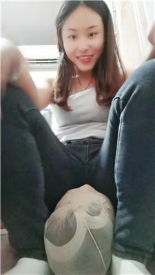 晓安公主白袜脚踩踏/揪耳朵 JS241128-30