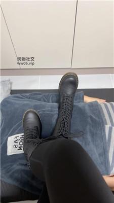 【爱秀套图】【潇潇大人】厚底皮靴全体重碾压踩bf47524