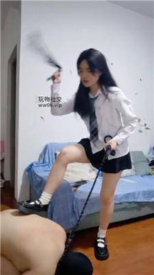 柒柒JK学生主-皮鞋白袜踩踏/骑马sp鞭打 bf47511